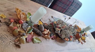 A table in honour of Samhain